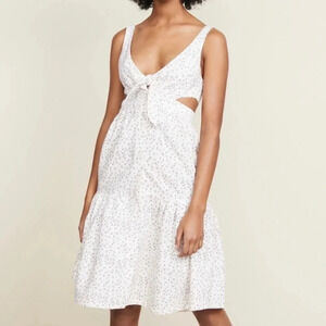 McGuire Denim Rose Garden Palizzi Linen Dress